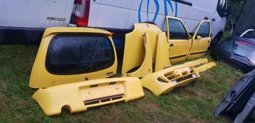 FIAT SEICENTO SPORTING VOORBUMPER +ACHTERBUMPER +VOORSCHERME beschikbaar voor biedingen