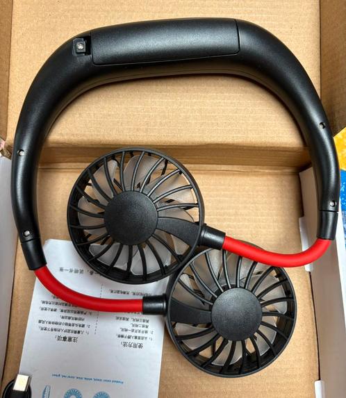 Ventilateur portatif 3 vitesses rotatif flexible 360* NEUF, Elektronische apparatuur, Ventilatoren, Ophalen of Verzenden