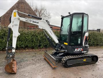 Minigraver bobcat e27 binnendraaier demo 75u  beschikbaar voor biedingen