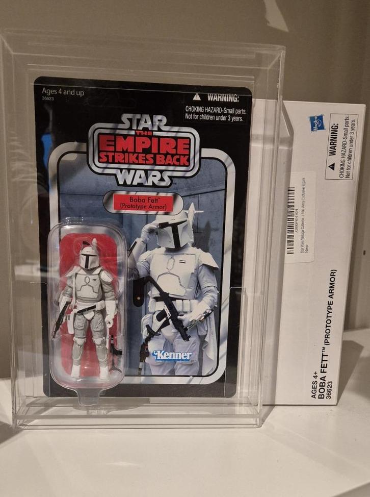 Hasbro Kenner Star Wars Boba Fett Prototype Armor met doos, Verzamelen, Star Wars, Zo goed als nieuw, Actiefiguurtje, Ophalen of Verzenden