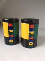 Set vintage Brabantia Happybox voorraadbussen, Ophalen of Verzenden, Gebruikt