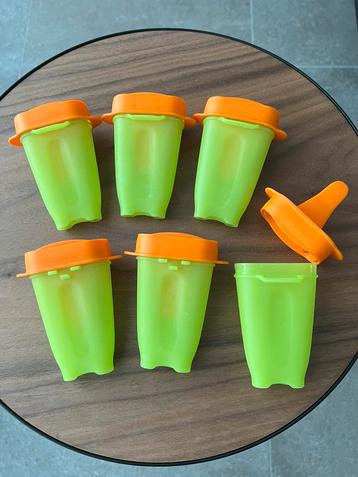 Lot de 6 moules à glace Tupperware