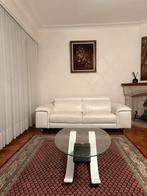 Echt lederen sofa in hele goede staat, Ophalen, Gebruikt, Leer