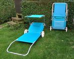 2 strandstoelen, Ophalen, Zo goed als nieuw, Verstelbaar
