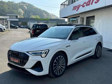 Audi Q8 e-tron E-TRON 55 ÉLECTRIQUE PANO GPS CUIR LED FULL beschikbaar voor biedingen