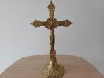 Crucifix ou retable en laiton, XIXe siècle, Enlèvement ou Envoi
