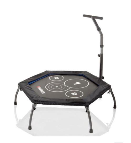 Hammer Cross Jump Fitness Trampoline, Sport en Fitness, Fitnessmaterialen, Gebruikt, Armen, Benen, Borst, Buik, Rug, Ophalen of Verzenden