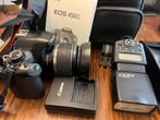 Canon 450D + speedlite 430EX, Audio, Tv en Foto, Fotocamera's Digitaal, Ophalen, Gebruikt, Spiegelreflex, Canon