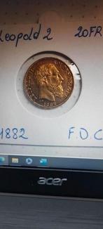 Gouden Leopold  ll  1882 Fdc, Ophalen of Verzenden