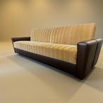 Canapé/canapé-lit vintage marron/ocre, Enlèvement ou Envoi