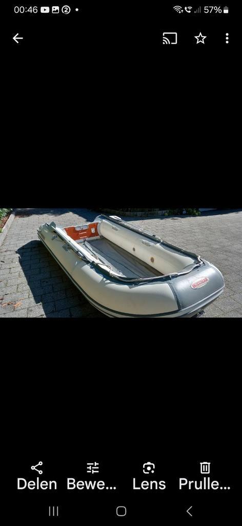 Rubberboot suzimar6personen, Watersport en Boten, Rubberboten, Zo goed als nieuw, Ophalen of Verzenden
