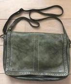 Vintage leren tas, Ophalen, Zo goed als nieuw