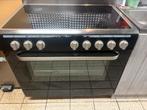 Cuisinière électrique 5 feux et hotte inox, Elektronische apparatuur, Fornuizen, Ophalen, Zo goed als nieuw, Elektrisch