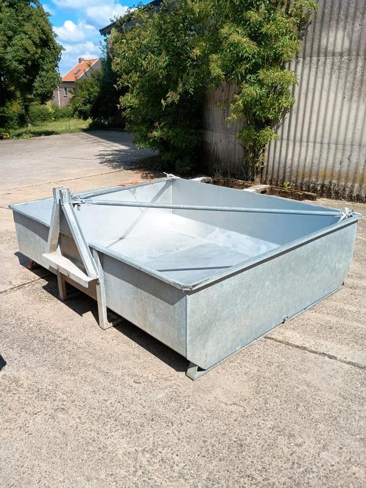 Gegalvaniseerde waterbak, Zakelijke goederen, Landbouw | Werktuigen, Ophalen
