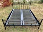 Tweepersoonsbed Auping, Huis en Inrichting, Ophalen, Zwart, Tweepersoons, 200 cm