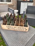 Houten krat West Vleteren met flesjes, Ophalen, Flesje(s)