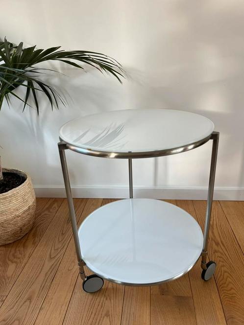 KOOPJE: vintage Serveertafeltje door Ehlen Johansson / IKEA, Huis en Inrichting, Tafels | Bijzettafels, Zo goed als nieuw, Ophalen