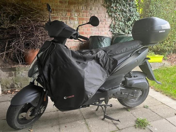Kymco Agility 50 zwarte beschermrok, Motoren, Accessoires | Overige, Gebruikt, Ophalen