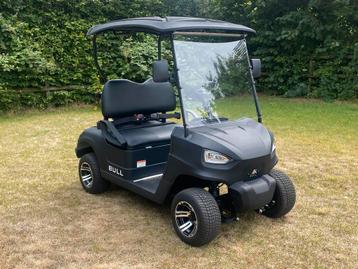 Nieuwe Bull golfkar met lithium accupakket, onderhoudsvrij!