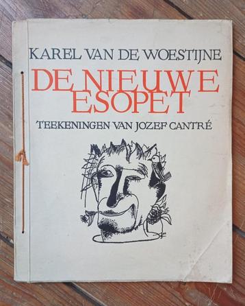 Karel Van de Woestijne Jozef Cantré De nieuwe Esopet 1933 beschikbaar voor biedingen