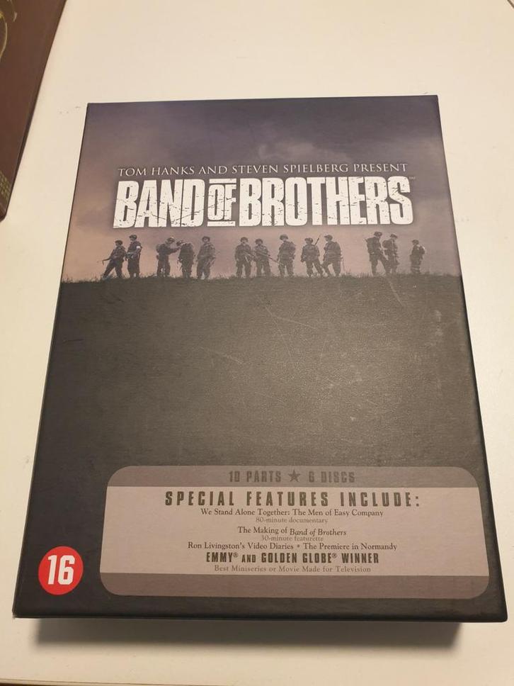 Band Of Brothers - Complete Serie Acteurs: Damian Lewis HBO, Cd's en Dvd's, Dvd's | Tv en Series, Zo goed als nieuw, Ophalen of Verzenden