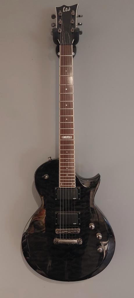 ESP LTD EC-200QM, Musique & Instruments, Instruments à corde | Guitares | Électriques, Comme neuf, Enlèvement