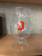 Duvel glas 3liter rode D, Verzamelen, Biermerken, Ophalen, Zo goed als nieuw, Duvel