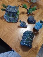 Vele aquarium decoratie, hout, stenen, plastiek planten,..., Dieren en Toebehoren, Ophalen, Zo goed als nieuw