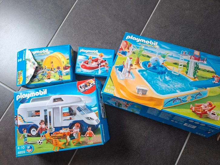 lot playmobil summerfun, Kinderen en Baby's, Speelgoed | Playmobil, Zo goed als nieuw, Ophalen