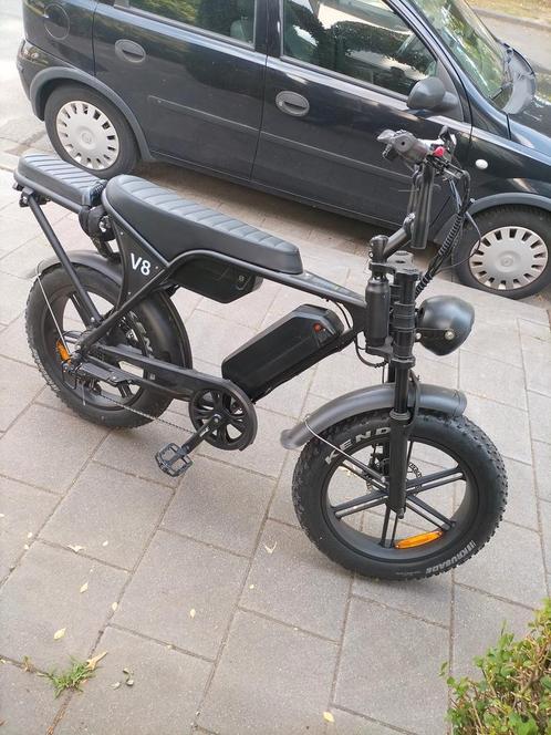 Ouxi v8 max dubbel accu bijna NIEUW, Fietsen en Brommers, Elektrische fietsen, Nieuw, Overige merken, 59 cm of meer, 50 km per accu of meer