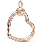 Pandora Moments Hearts hanger en ketting rosé gold, Avec pendentif, Or, Rose, Enlèvement ou Envoi