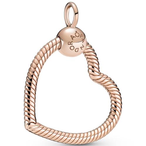 Pandora Moments Hearts hanger en ketting rosé gold, Bijoux, Sacs & Beauté, Colliers, Neuf, Or, Rose, Avec pendentif, Réglable
