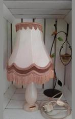 Vintage lamp met voet uit albast, Huis en Inrichting, Ophalen, Gebruikt