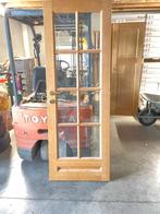 glazen binnendeur, Doe-het-zelf en Bouw, Deuren en Vliegenramen, Ophalen, Gebruikt, Minder dan 80 cm, Binnendeur