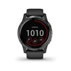 Garmin Vivoactive 4 - Smartwatch - 45 mm - Zwart/Leigrijs, Android, Comme neuf, Noir, La vitesse