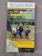 De 20 mooiste wandelingen in België - Lannoo, Guide de balades à vélo ou à pied, Enlèvement ou Envoi, Neuf