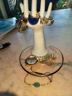 Lot de bijoux vermeil cristaux acier inoxydable, Handtassen en Accessoires, Kettingen, Ophalen, Zo goed als nieuw, Goud, Overige materialen