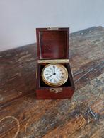 Tiffany & Co. Bureauklok in Mahonie en Messing Doos, Enlèvement ou Envoi