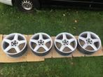 Mercedes aluminium velgen 18” met/zonder banden, Auto-onderdelen, Banden en Velgen, Ophalen, 18 inch, Velg(en), Gereviseerd