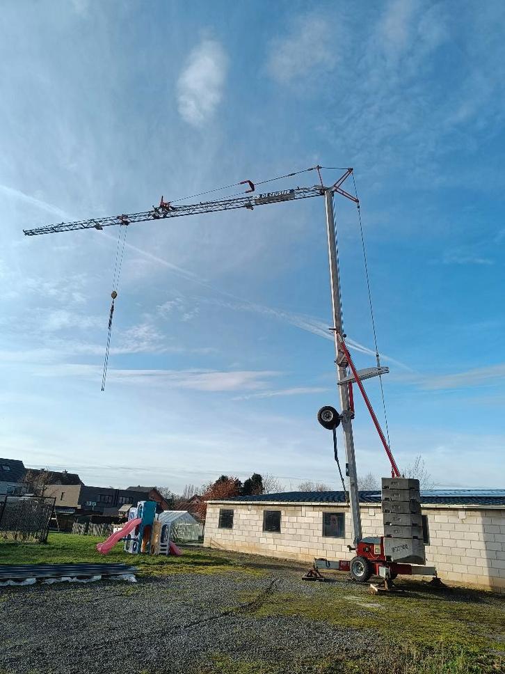 Bouwkraan gru dalbe hf162, Zakelijke goederen, Machines en Bouw | Kranen en Graafmachines, Kraan, Ophalen