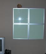 Moderne hangkast, Ophalen, Glas, 100 tot 150 cm, Minder dan 150 cm