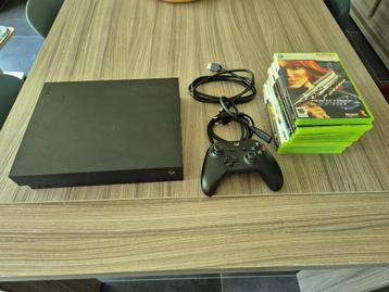 Xbox one X 1TB + controller / games beschikbaar voor biedingen