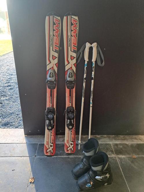 Kinderski's tecno pro 100 cm, Sport en Fitness, Skiën en Langlaufen, Zo goed als nieuw, Ski's, Ski, Ophalen