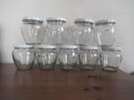 9 potjes (200 ml) Hoogte 8,5 cm/ diameter 5,5 cm., Huis en Inrichting, Keuken | Servies, Verzenden, Kom(men), Overige stijlen