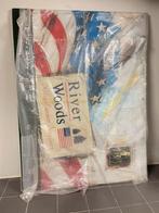 Philippe Lebeau - kunstwerk, Antiek en Kunst, Kunst | Schilderijen | Abstract, Ophalen