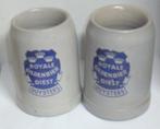 2 stenen chope royale gildenbier duysters 25 cl, Verzamelen, Ophalen of Verzenden