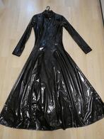 Jurk Lak PVC Zwart Breed, Kleding | Dames, Ophalen of Verzenden, Nieuw, Zwart