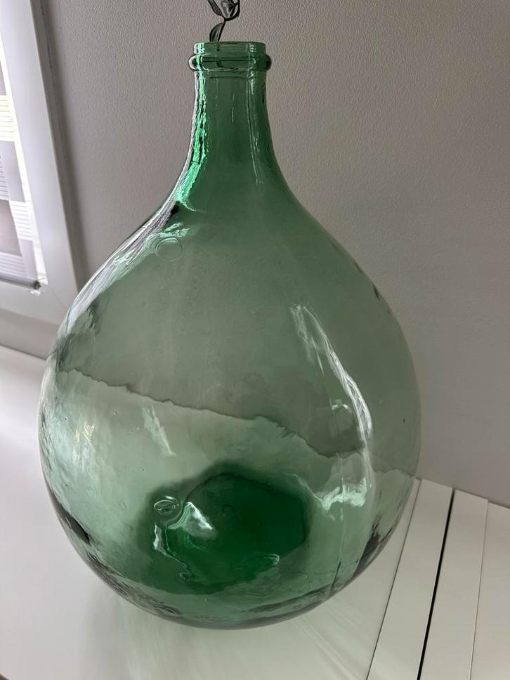 Dame Jeanne bubbelglas van 20 liter., Huis en Inrichting, Woonaccessoires | Stolpen, Nieuw, Ophalen