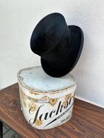 Antieke grote hoge buishoed in doos, Ophalen, Heren, Overige