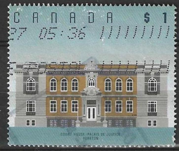 Canada 1994 - Yvert 1354 - Canadese Architectuur (ST), Postzegels en Munten, Postzegels | Amerika, Verzenden